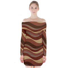 Backgrounds Background Structure Long Sleeve Off Shoulder Dress by Nexatart