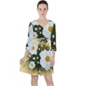 Summer Anemone Sylvestris Ruffle Dress View1