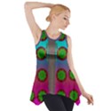 Meditative Abstract Temple Of Love And Meditation Side Drop Tank Tunic View1