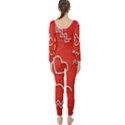 Background Valentine S Day Love Long Sleeve Catsuit View2