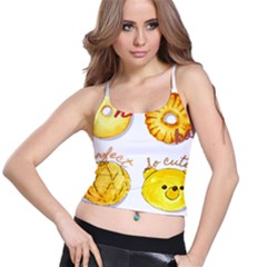 Cute Bread Spaghetti Strap Bra Top by KuriSweets