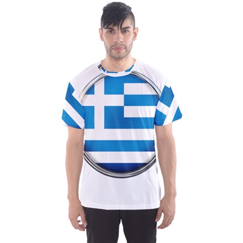 Greece Greek Europe Athens Men s Sports Mesh Tee by Nexatart