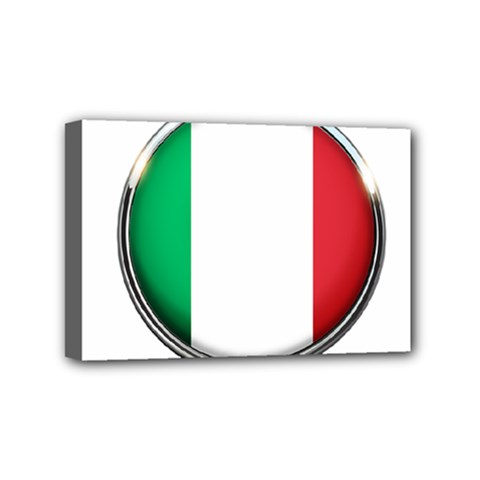 Italy Country Nation Flag Mini Canvas 6  X 4  by Nexatart