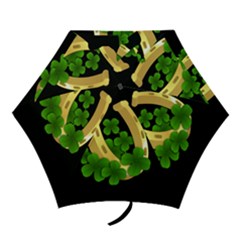  St  Patricks Day  Mini Folding Umbrellas by Valentinaart