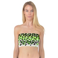 Flat Tech Camouflage Reverse Green Bandeau Top by jumpercat