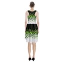 Flat Tech Camouflage Reverse Green Racerback Midi Dress View2