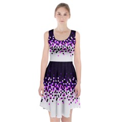 Flat Tech Camouflage Reverse Purple Racerback Midi Dress by jumpercat