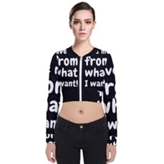 Save Me From What I Want Bomber Jacket by Valentinaart