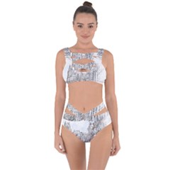 Architecture Building Design Bandaged Up Bikini Set  by Nexatart