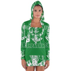  St  Patricks Day  Long Sleeve Hooded T-shirt by Valentinaart