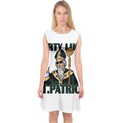  St  Patricks Day  Capsleeve Midi Dress by Valentinaart