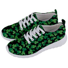 St  Patricks Day Clover Pattern Men s Lightweight Sports Shoes by Valentinaart