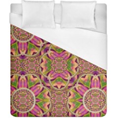 Jungle Flowers In Paradise  Lovely Chic Colors Duvet Cover (california King Size) by pepitasart