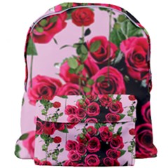 Roses Pink Giant Full Print Backpack by snowwhitegirl