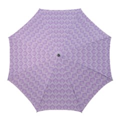 Damask Lilac Golf Umbrellas by snowwhitegirl