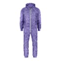 Knitted Wool Lilac Hooded Jumpsuit (Kids) View1