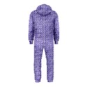 Knitted Wool Lilac Hooded Jumpsuit (Kids) View2