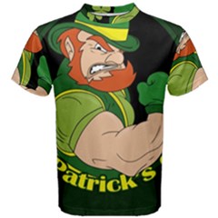 St  Patricks Day Men s Cotton Tee by Valentinaart