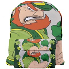 St  Patricks Day Giant Full Print Backpack by Valentinaart