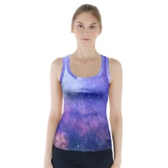 Galaxy Racer Back Sports Top by snowwhitegirl