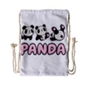 Panda  Drawstring Bag (Small) View1