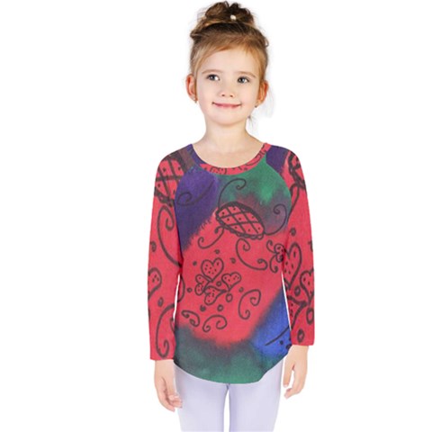 Houses Kids  Long Sleeve Tee by snowwhitegirl