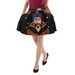 Zoltar Speaks A-line Pocket Skirt by Valentinaart