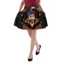 Zoltar Speaks A-Line Pocket Skirt View1