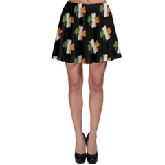 Irish Clover Skater Skirt by Valentinaart