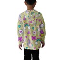 Cute Unicorn Pattern Hooded Wind Breaker (Kids) View2