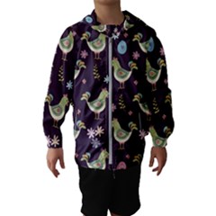 Easter Pattern Hooded Wind Breaker (kids) by Valentinaart