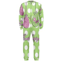 Easter Eggs Onepiece Jumpsuit (men)  by Valentinaart