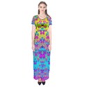 Flowers In The Most Beautiful Sunshine Short Sleeve Maxi Dress View1