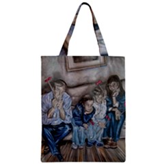 The Nobodies Zipper Classic Tote Bag by redmaidenart