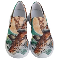 Tiger Shark Women s Lightweight Slip Ons by redmaidenart