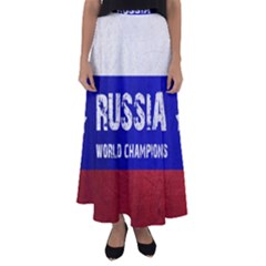 Football World Cup Flared Maxi Skirt by Valentinaart