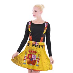 Football World Cup Suspender Skater Skirt by Valentinaart