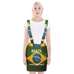 Football World Cup Braces Suspender Skirt by Valentinaart