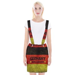 Football World Cup Braces Suspender Skirt by Valentinaart