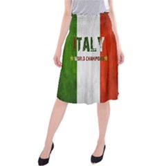 Football World Cup Midi Beach Skirt by Valentinaart