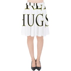 Freehugs Velvet High Waist Skirt by cypryanus