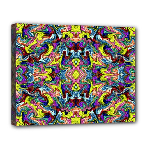 Pattern-12 Canvas 14  X 11  by ArtworkByPatrick