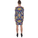 Pattern-12 Asymmetric Cut-Out Shift Dress View2