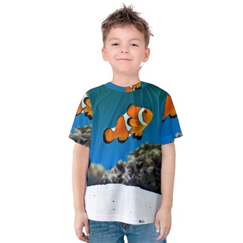 Clownfish 1 Kids  Cotton Tee by trendistuff