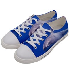 Great White Shark 4 Women s Low Top Canvas Sneakers by trendistuff