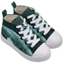 LEOPARD SHARK Kid s Mid-Top Canvas Sneakers View3