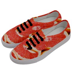 Grapefruit 1 Men s Classic Low Top Sneakers by trendistuff