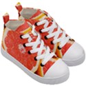 GRAPEFRUIT 1 Kid s Mid-Top Canvas Sneakers View3