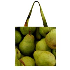 Pears 1 Zipper Grocery Tote Bag by trendistuff