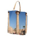 Temple of karnak luxor egypt  Giant Grocery Zipper Tote View2